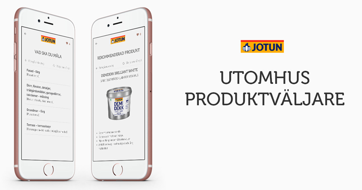 Produktväljare utomhus