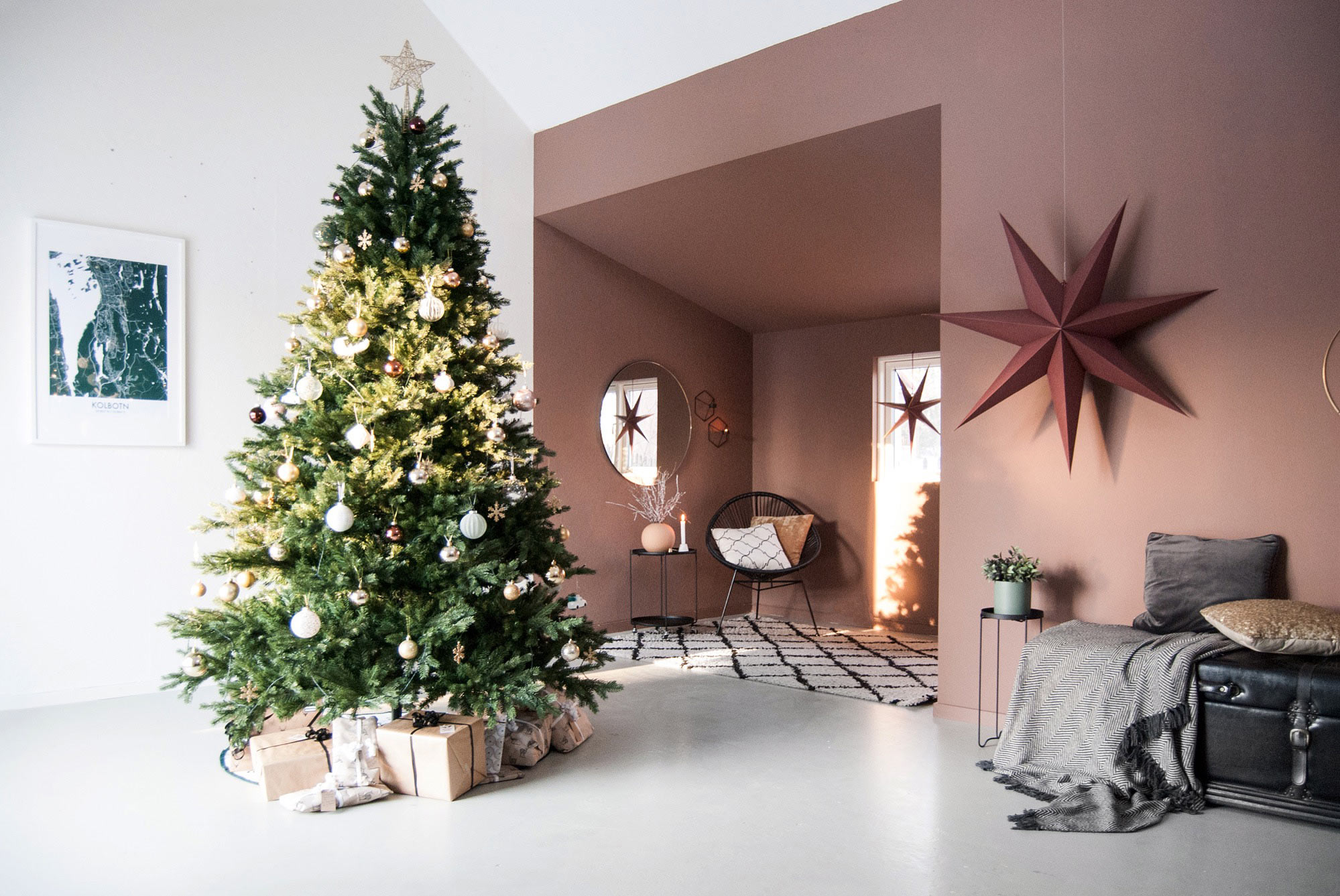 Jul i varma färger hos Vibeke Jul i varma färger hos Vibeke