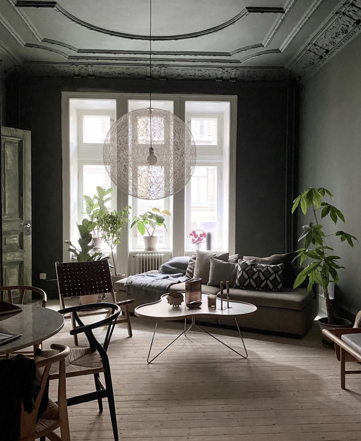 Hemma hos Sofie Izard Höyer är det grönt och skönt Hemma hos Sofie Izard Höyer är det grönt och skönt